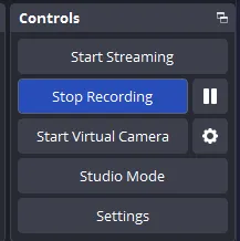 OBS Start Recording