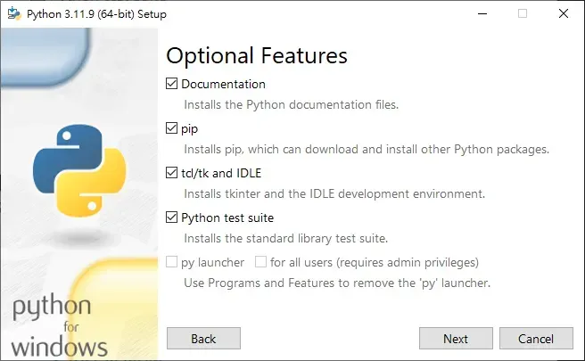 Python Setup Step 2
